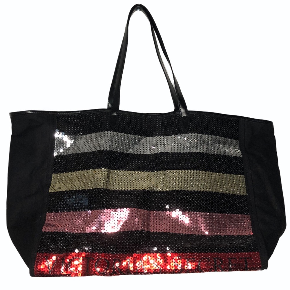 Victoria’s Secret sequined tote bag